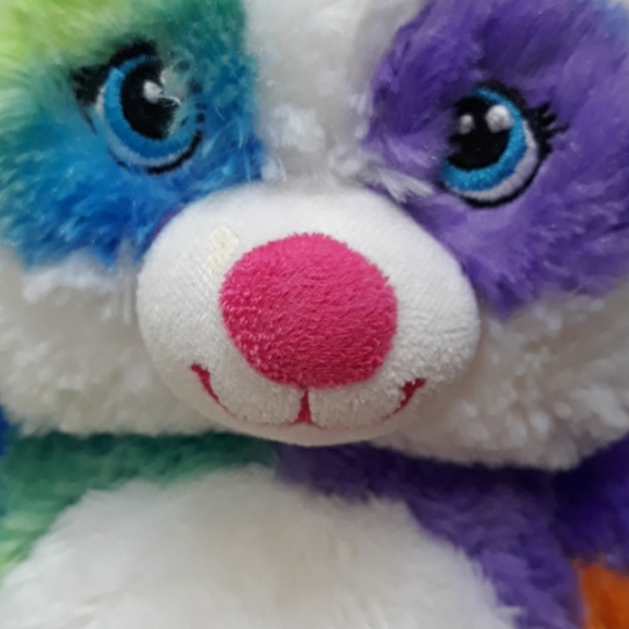 Build A Bear x Lisa Frank Rainbow Tie Dye Panda - Picture 3 of 6